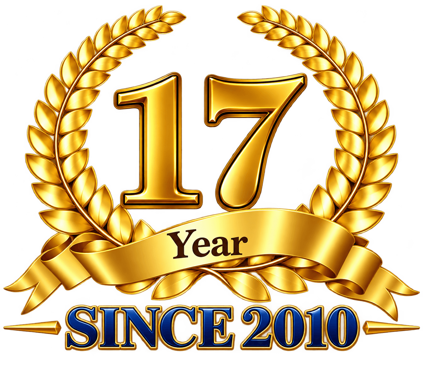 17 Years Certificate Badge